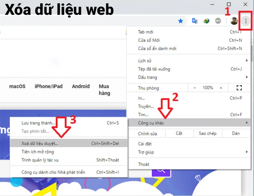 Facebook kh&ocirc;ng hiển thị đầy đủ tr&ecirc;n PC
