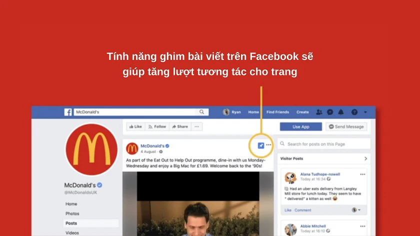 c&aacute;ch ghim b&agrave;i viết tr&ecirc;n trang c&aacute; nh&acirc;n facebook