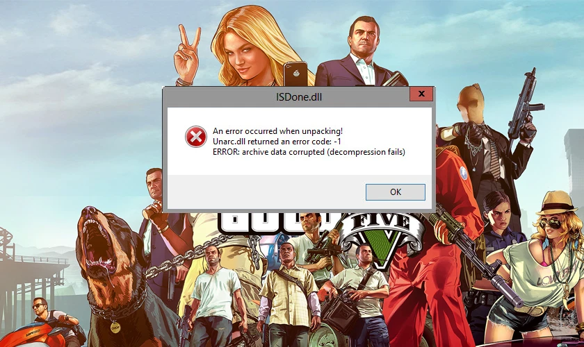isdone.dll l&agrave; lỗi g&igrave;?
