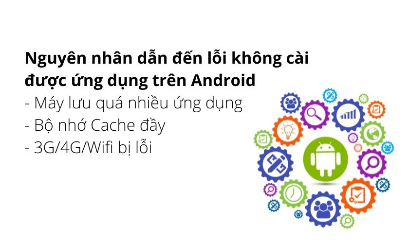 Nguy&ecirc;n nh&acirc;n lỗi kh&ocirc;ng c&agrave;i được ứng dụng tr&ecirc;n Android