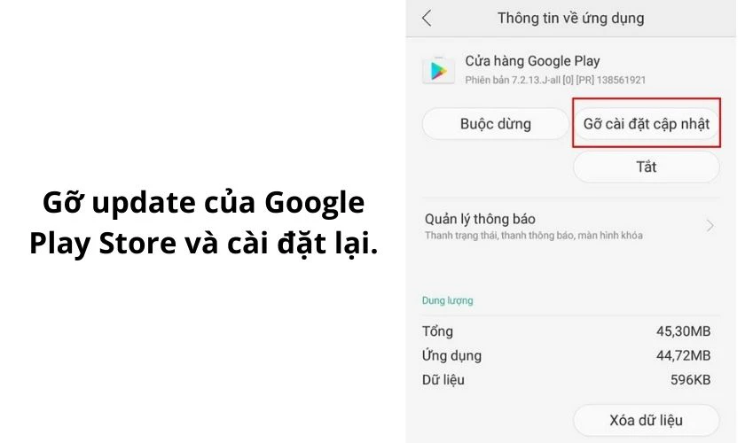 C&aacute;ch khắc phục lỗi kh&ocirc;ng c&agrave;i được ứng dụng tr&ecirc;n Android