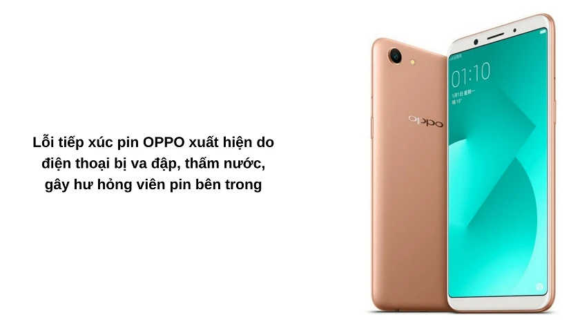 Vì sao xu&acirc;́t hi&ecirc;̣n lỗi tiếp x&uacute;c pin OPPO?