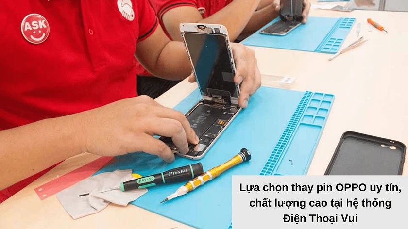 Sửa chữa và thay pin mới