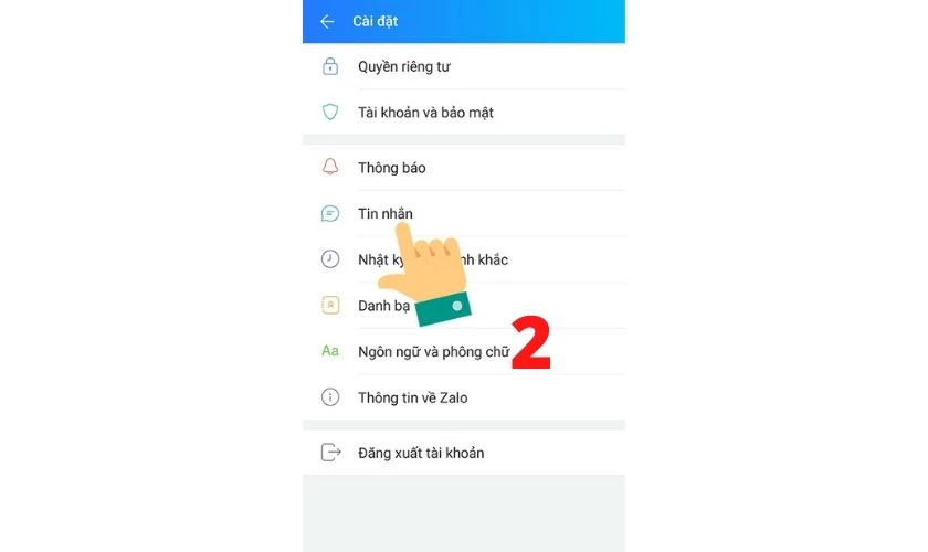 Sửa lỗi Zalo kh&ocirc;ng c&oacute; mục kh&ocirc;i phục tin nhắn ở phi&ecirc;n bản mới
