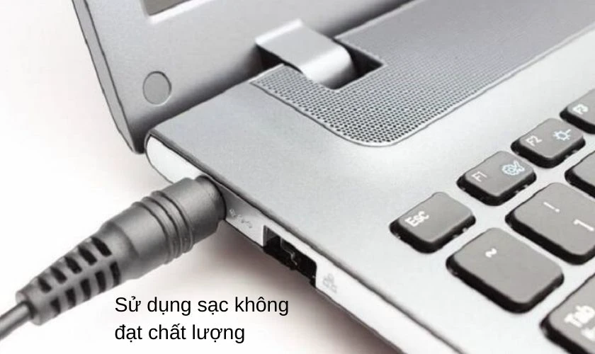 sai lầm khi sử dụng laptop