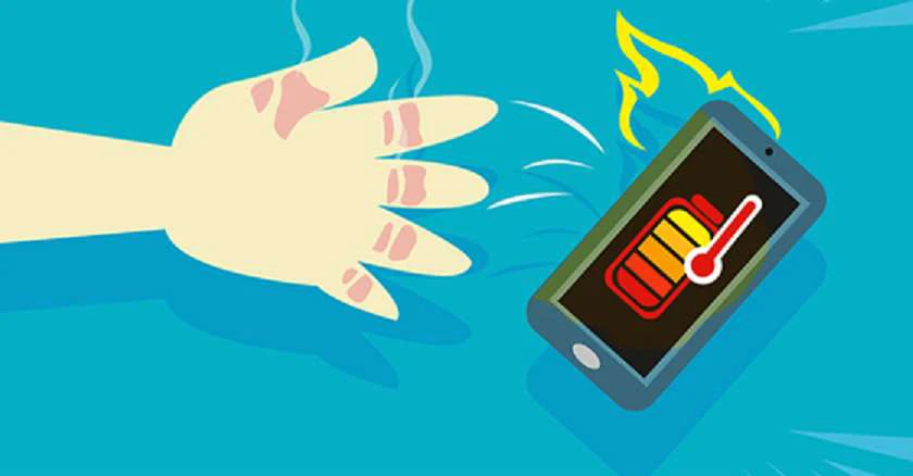 Sử dụng điện thoại khi m&aacute;y n&oacute;ng