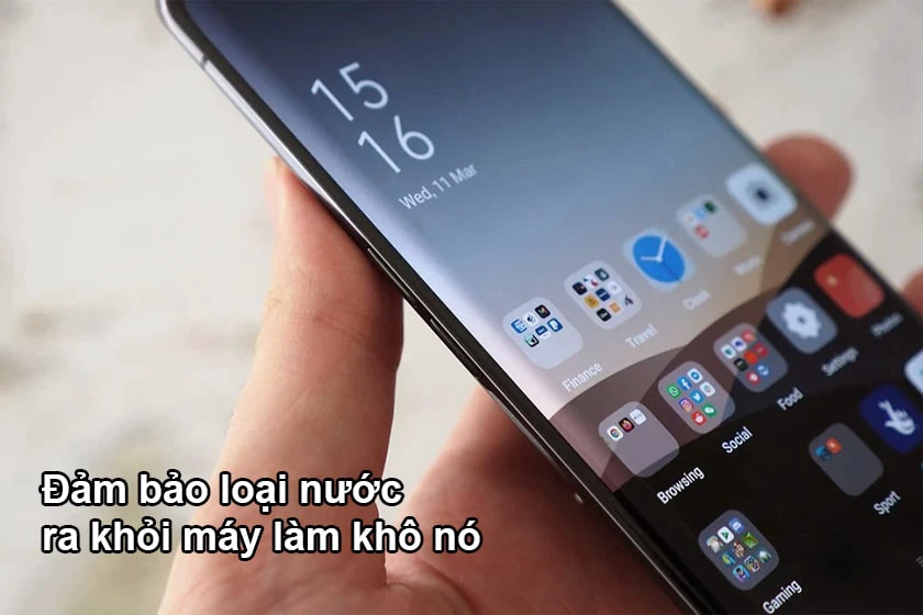 Loại bỏ nước ra khỏi Oppo khi loa trong oppo hư, r&egrave;