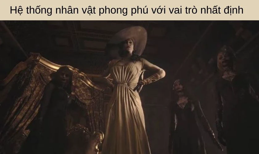 Các nhân vật tính năng trong game