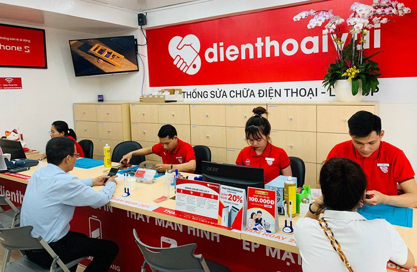Chương tr&igrave;nh ưu đ&atilde;i sửa chữa tại Điện Thoại Vui cho kh&aacute;ch h&agrave;ng CellphoneS