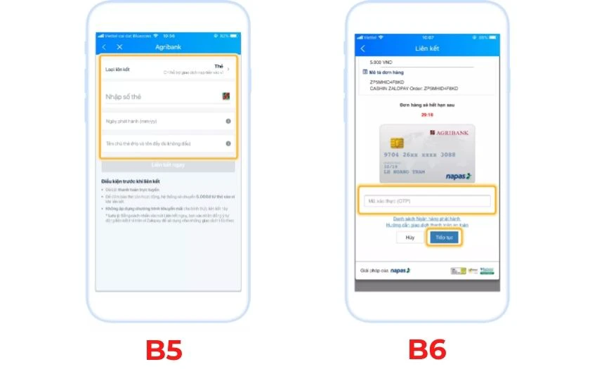 C&aacute;ch li&ecirc;n kết ng&acirc;n h&agrave;ng tr&ecirc;n ZaloPay tr&ecirc;n Zalo