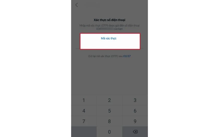 Đăng k&yacute; Zalo Pay bằng Số điện thoại