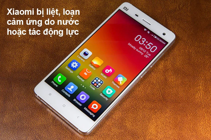 Nguyên nhân điện thoại Xiaomi bị liệt, loạn cảm ứng