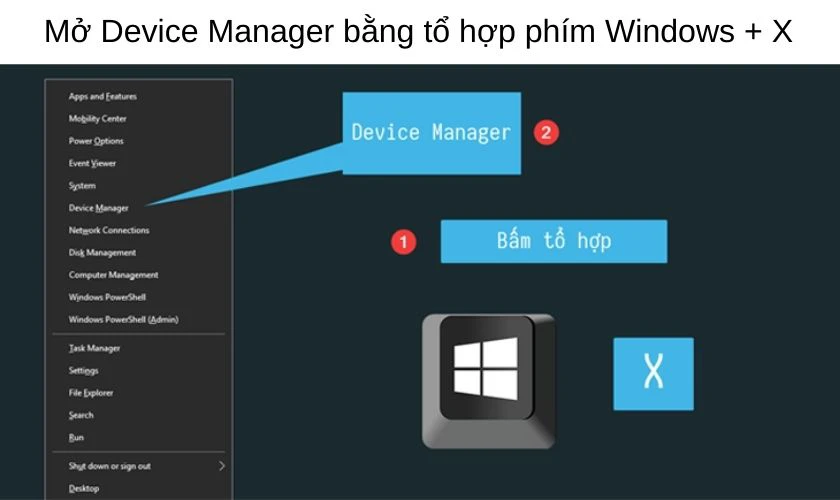 Xem GPU bằng Device Manager