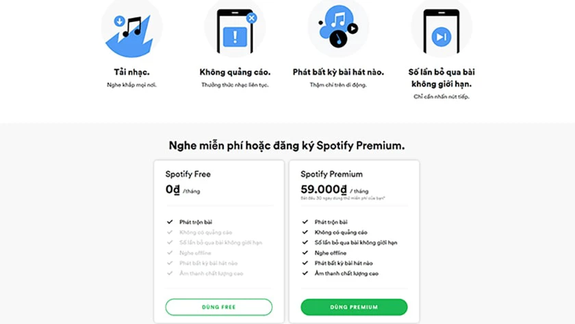 G&oacute;i cước v&agrave; dịch vụ