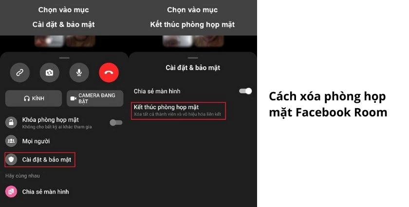 C&aacute;ch x&oacute;a ph&ograve;ng họp mặt