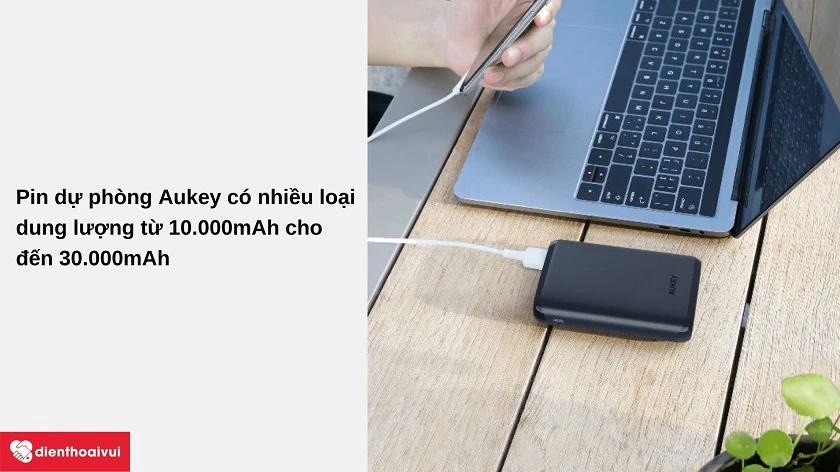Các sản phẩm sạc dự phòng phổ biến của Aukey