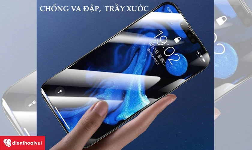 D&aacute;n cường lực iPhone 13 Pro Kingkong