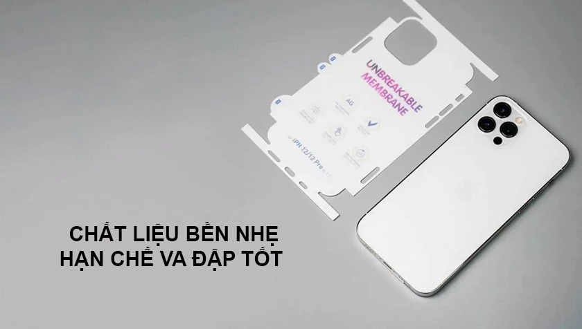 Chất liệu bền nhẹ cao cấp, hạn chế va đập tốt