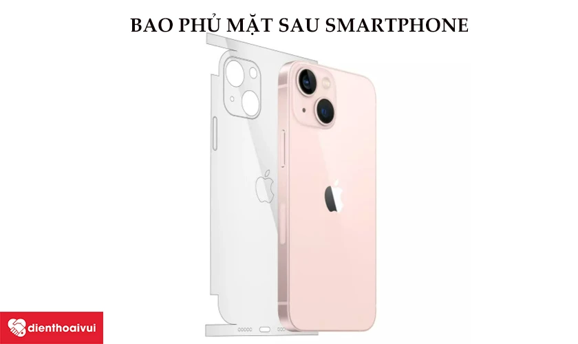 D&aacute;n PPF iPhone 13 full trong mặt sau