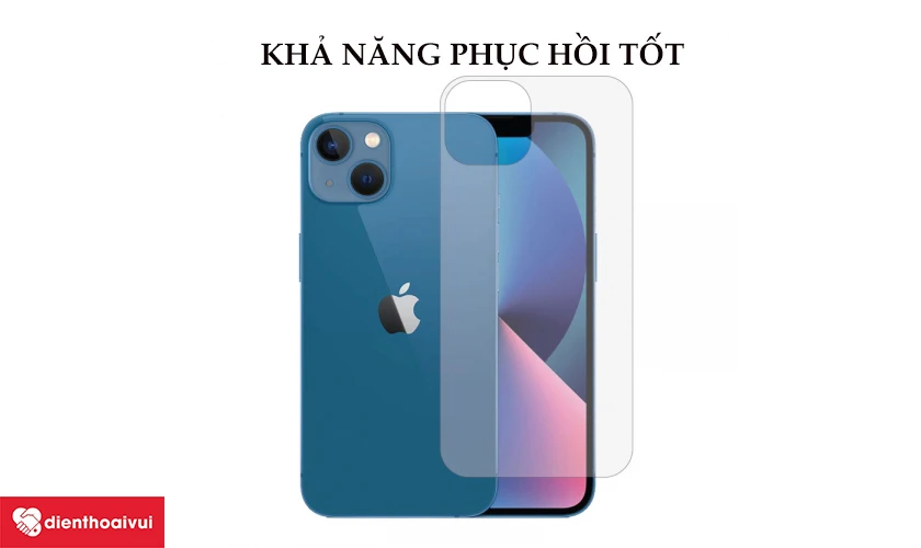 D&aacute;n PPF iPhone 13 full trong mặt sau