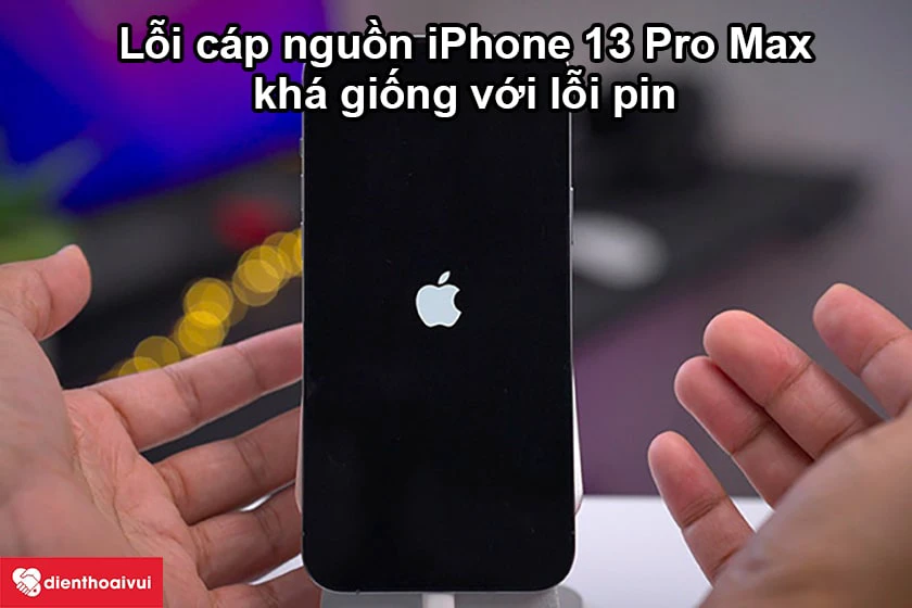 Thay c&aacute;p nguồn iPhone 13 Pro Max