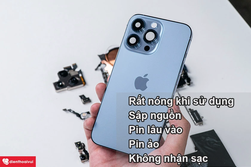 thay c&aacute;p nguồn iPhone 13 Pro