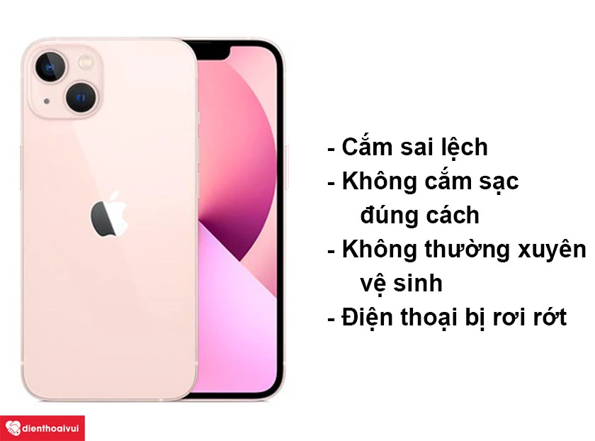 Thay c&aacute;p sạc iPhone 13