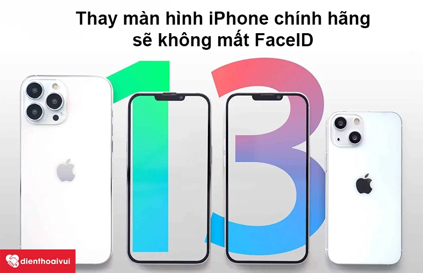 Thay màn hình iPhone 13 Pro có ảnh hưởng gì không?