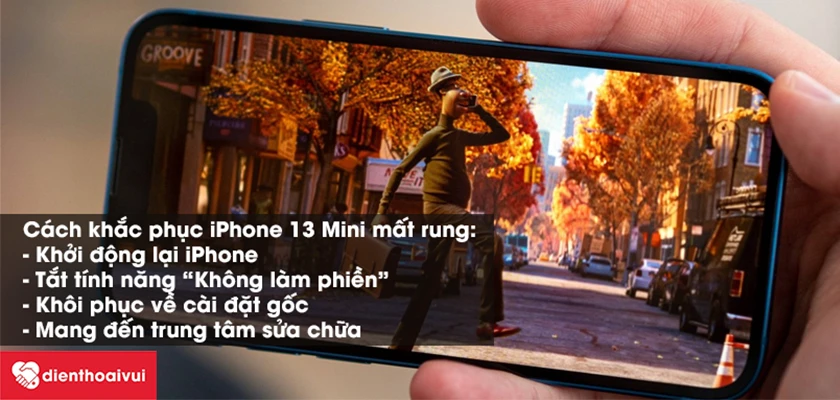 Thay rung iPhone 13 mini