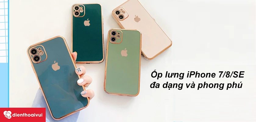 Ốp lưng iPhone 7/8/SE 2020 bảo vệ điện thoại an to&agrave;n v&agrave; hiệu quả