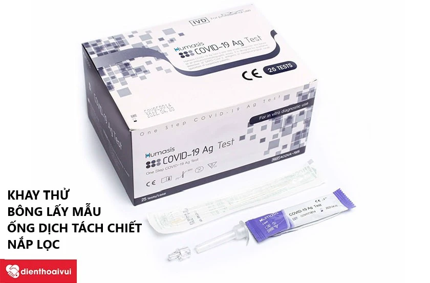 4 trong 1 vật dụng xét nghiệm kháng nguyên