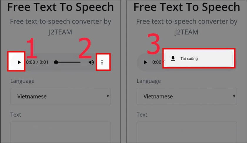 Sử dụng trang J2team