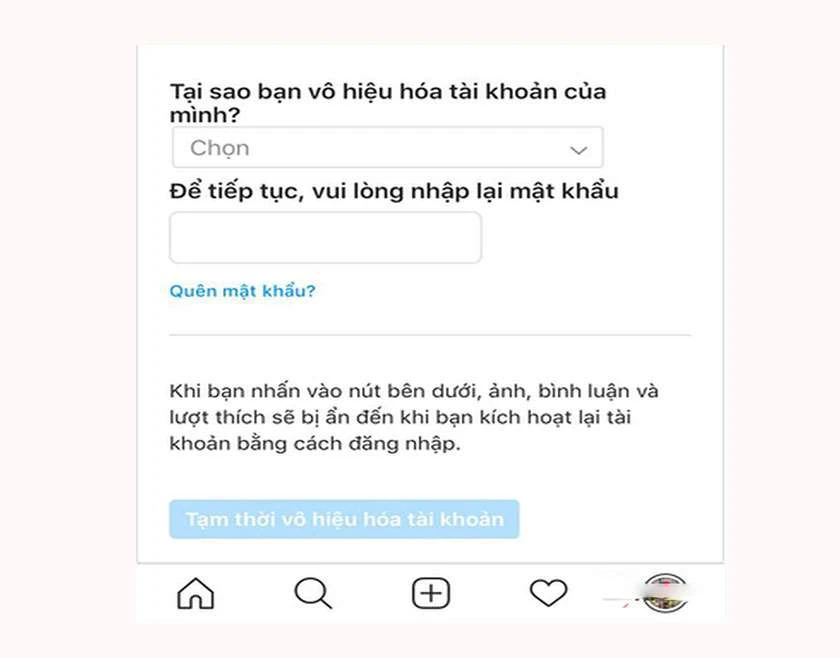 Cách khóa Instagram trên điện thoại