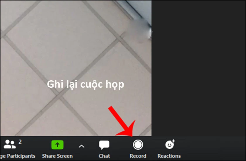 Ghi lại cuộc họp