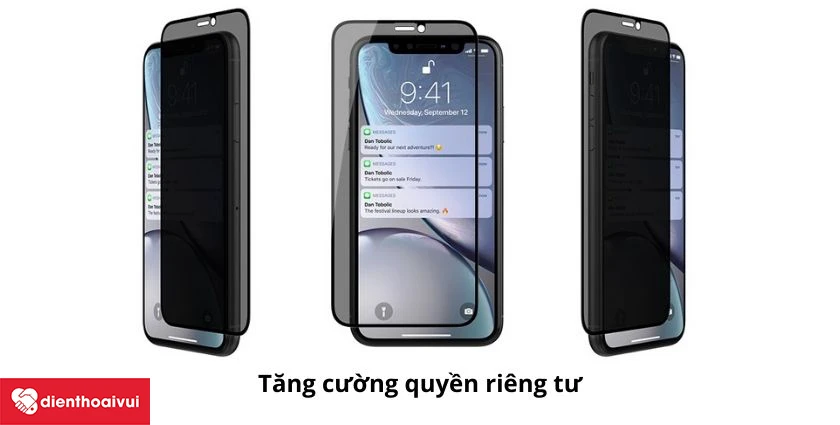 D&aacute;n cường lực iPhone 11 (Pro/Pro Max) - Bảo vệ to&agrave;n diện