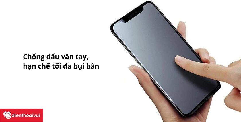 D&aacute;n cường lực iPhone 11 (Pro/Pro Max): Giảm độ ch&oacute;i