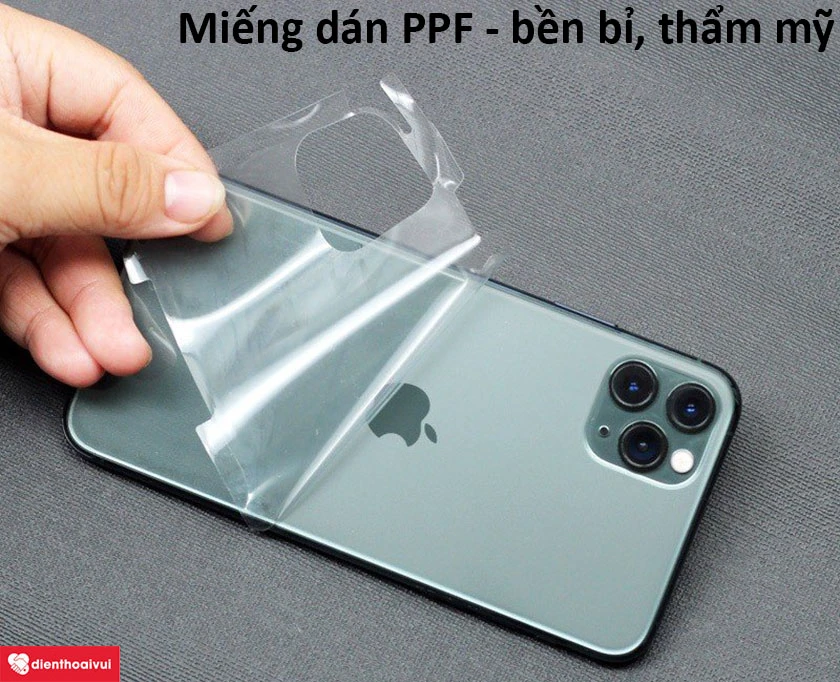 Lợi &iacute;ch của việc d&aacute;n PPF cho iPhone 11 (Pro/Pro Max)