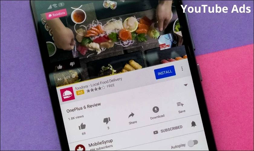 youtube premium kh&ocirc;ng quảng c&aacute;o 