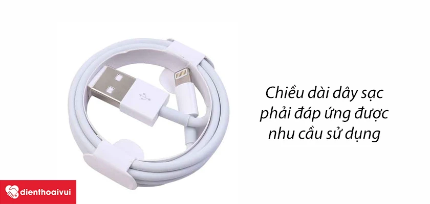Chiều d&agrave;i đ&aacute;p ứng tối đa nhu cầu sử dụng của bạn