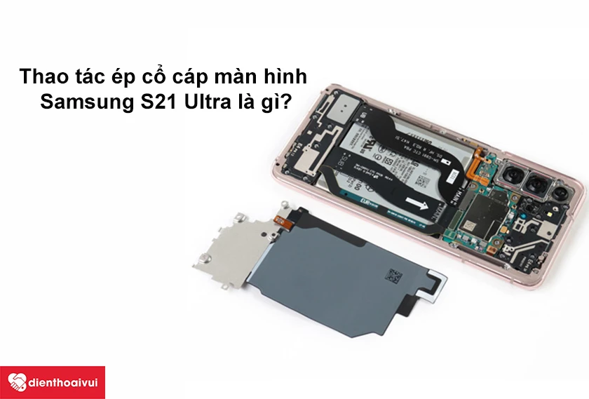 &eacute;p&nbsp;cổ c&aacute;p m&agrave;n h&igrave;nh Samsung Galaxy S21 Ultra