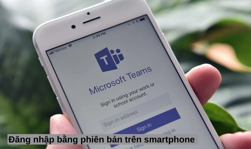 Lỗi đăng nhập Teams do đ&acirc;u?