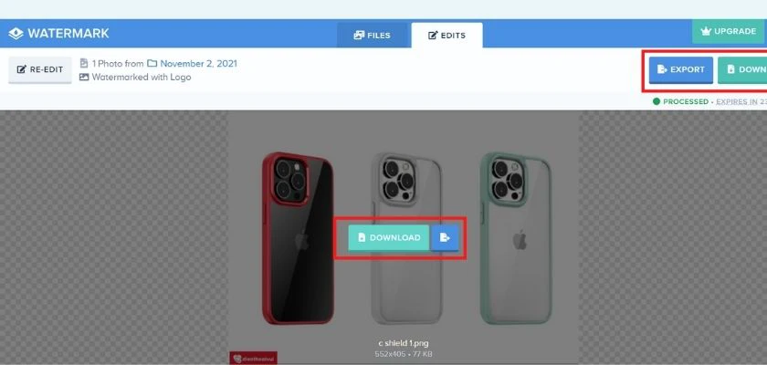 Chèn logo vào video online bằng Watermark.ws