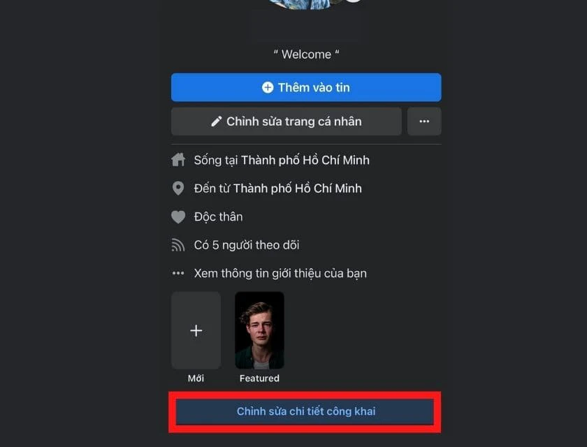 Hướng dẫn đặt biệt danh Facebook app tr&ecirc;n điện thoại