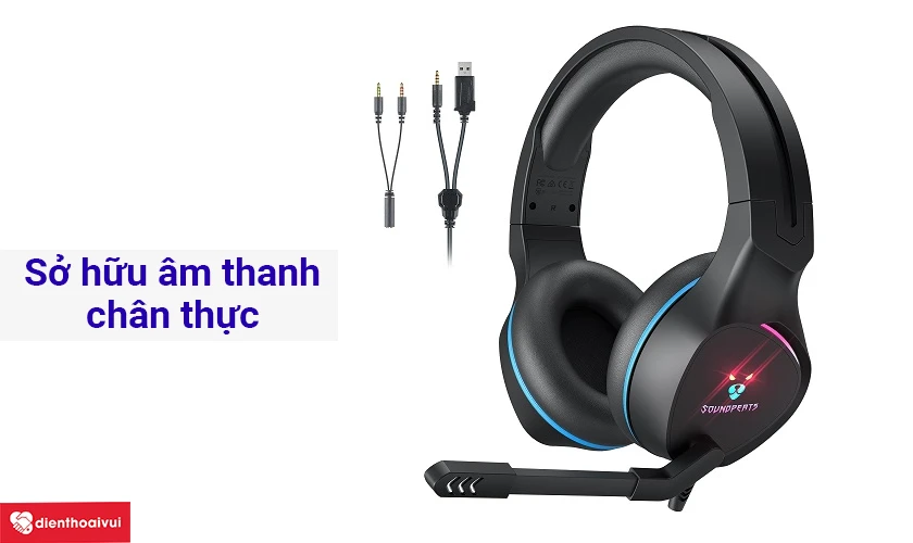 Tai nghe Gaming chụp tai SoundPEATS G1 | Gi&aacute; rẻ, cao cấp