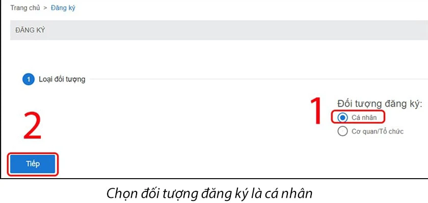 Hướng dẫn VSSID đăng ký nhanh chóng trên máy tính