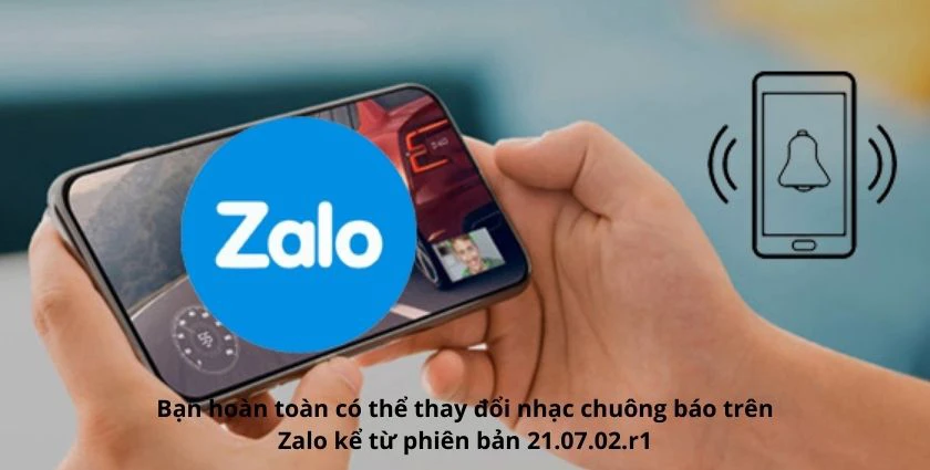đổi nhạc chu&ocirc;ng zalo