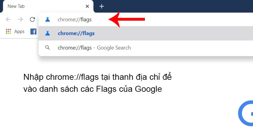chrome flag