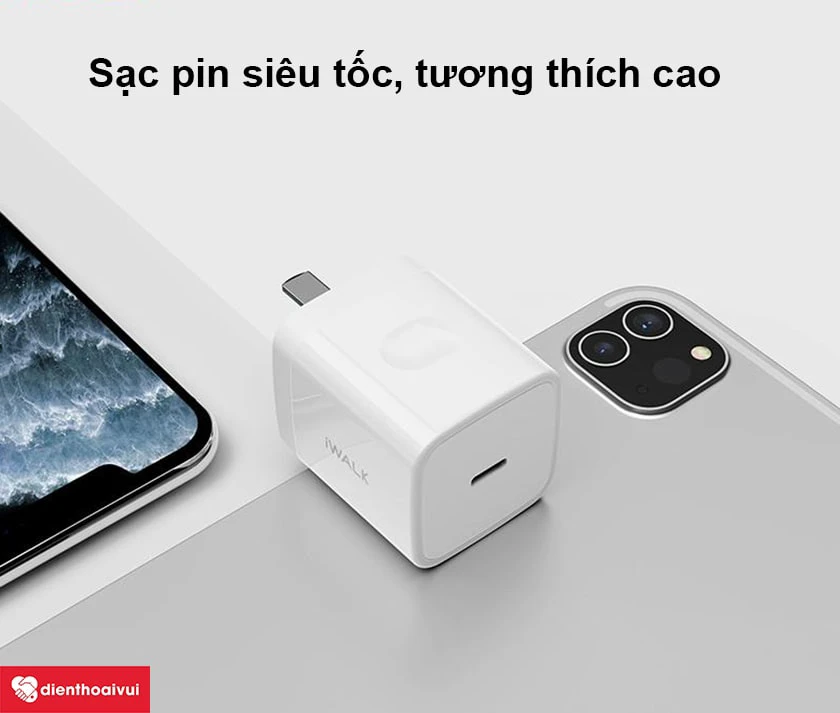 Sạc nhanh iWalk Leopard 20W ADL020