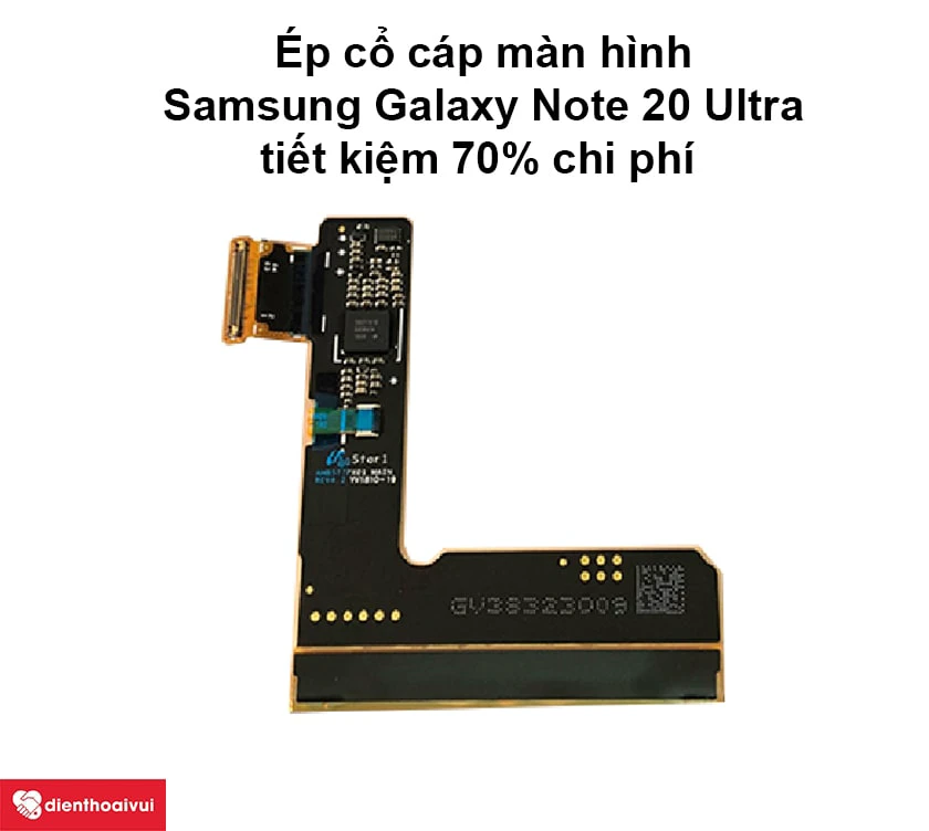 &Eacute;p cổ c&aacute;p m&agrave;n h&igrave;nh Samsung Galaxy Note 20 Ultra