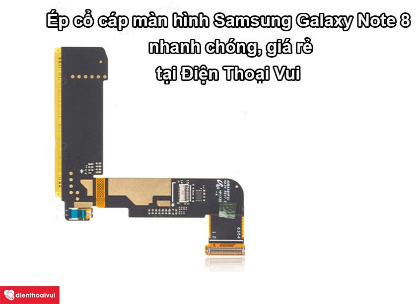 &Eacute;p cổ c&aacute;p m&agrave;n h&igrave;nh Samsung Galaxy Note 8